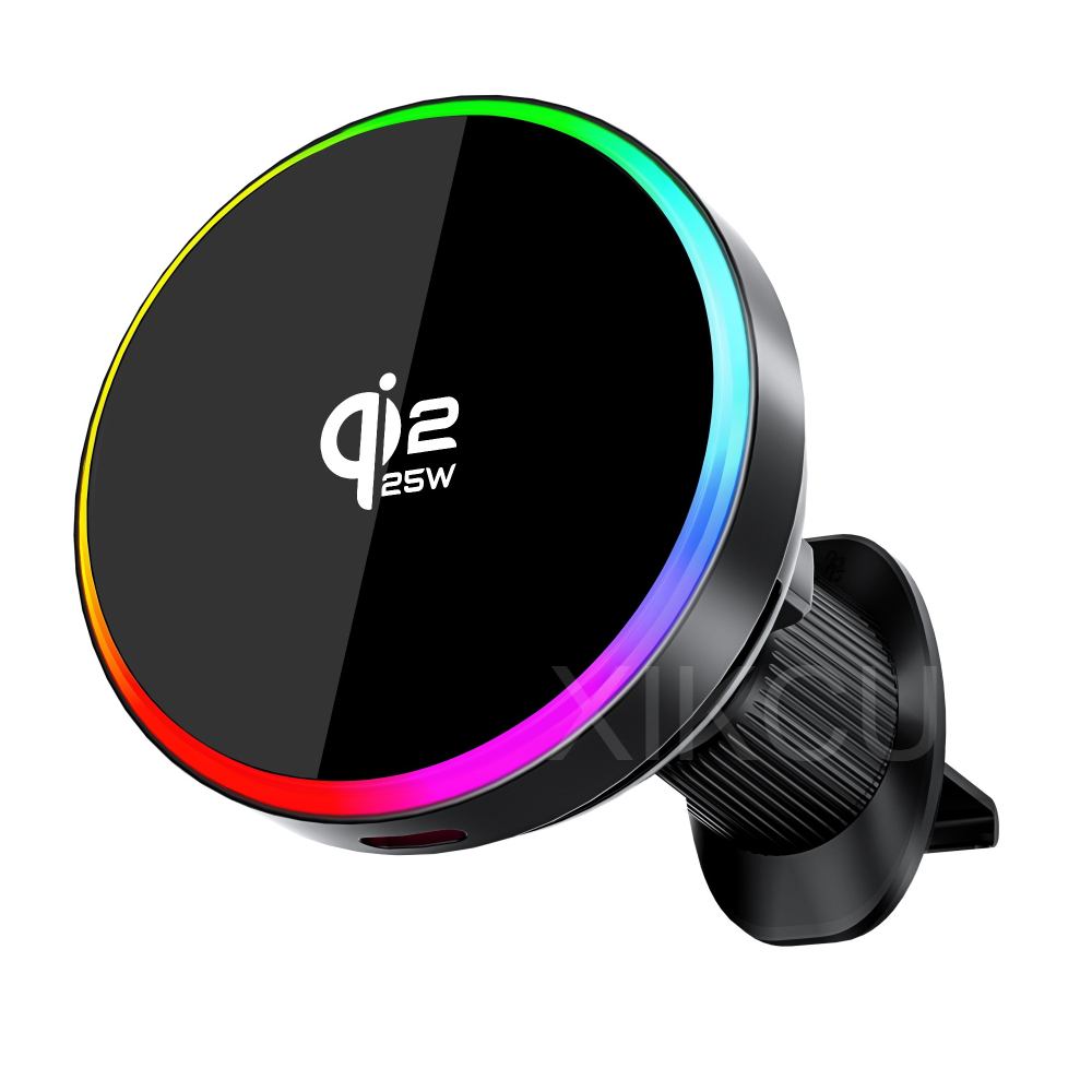 qi2.2 25W Car Wireless Charger - Magnetic Phone Holder For Car Vent 评论和价格