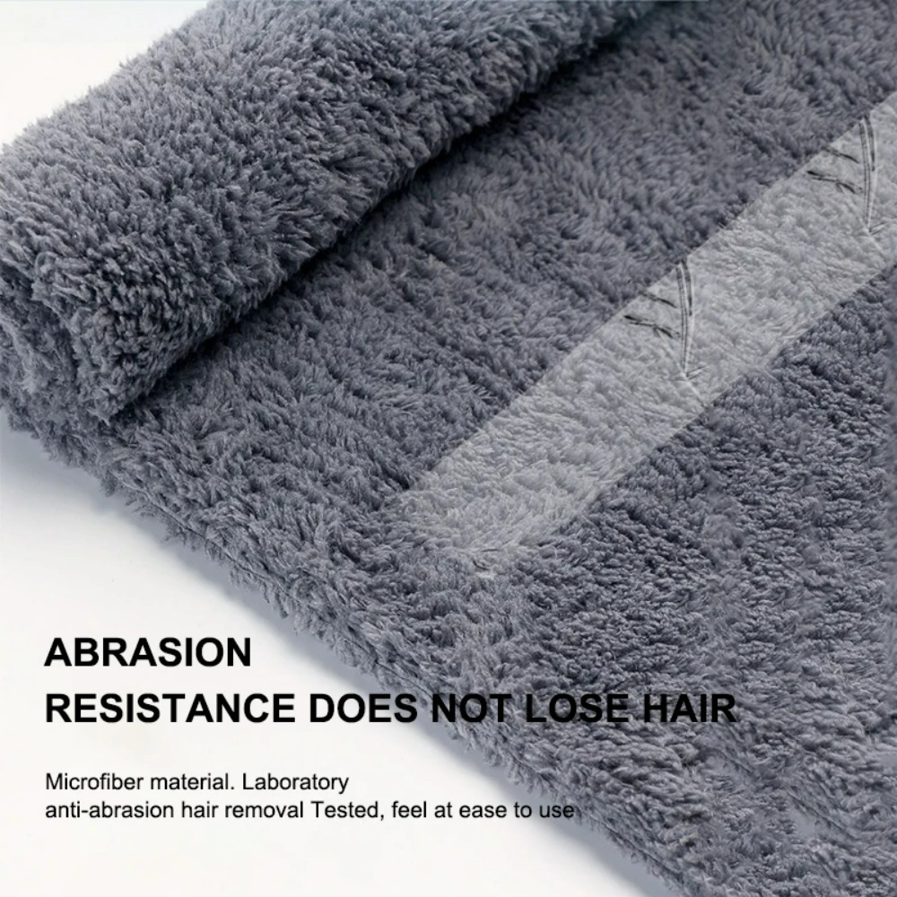 40X100CM Car Wash Towel Coral  - Microfiber Car Drying Towel Super Absorbent 评论和价格