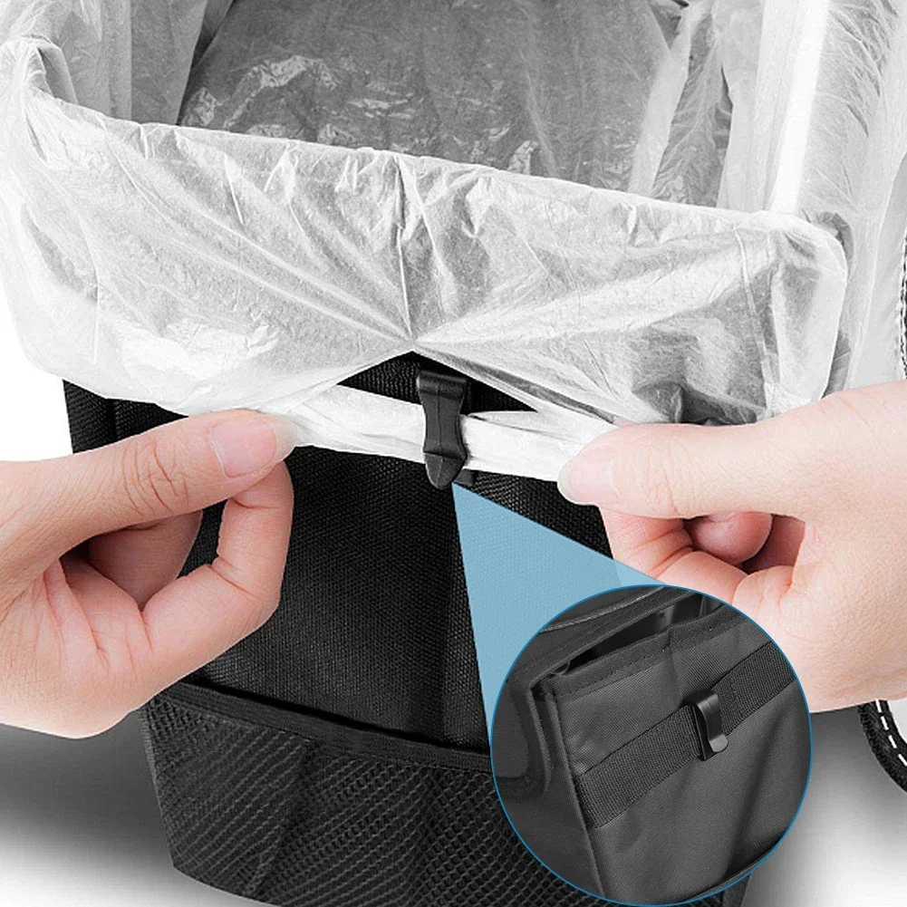 Portable Waterproof Car Trash  - Waterproof Car Trash Can With Lid 评论和价格