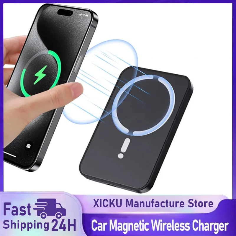 Magnetic Car Wireless Charger  - Magnetic Phone Holder For Car Vent 评论和价格
