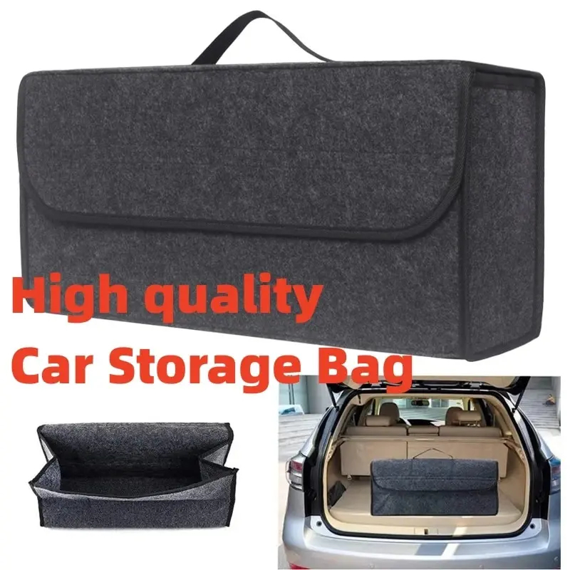 Car Trunk Storage Box Felt Fol - Car Trunk Organizer Foldable Storage Box 评论和价格