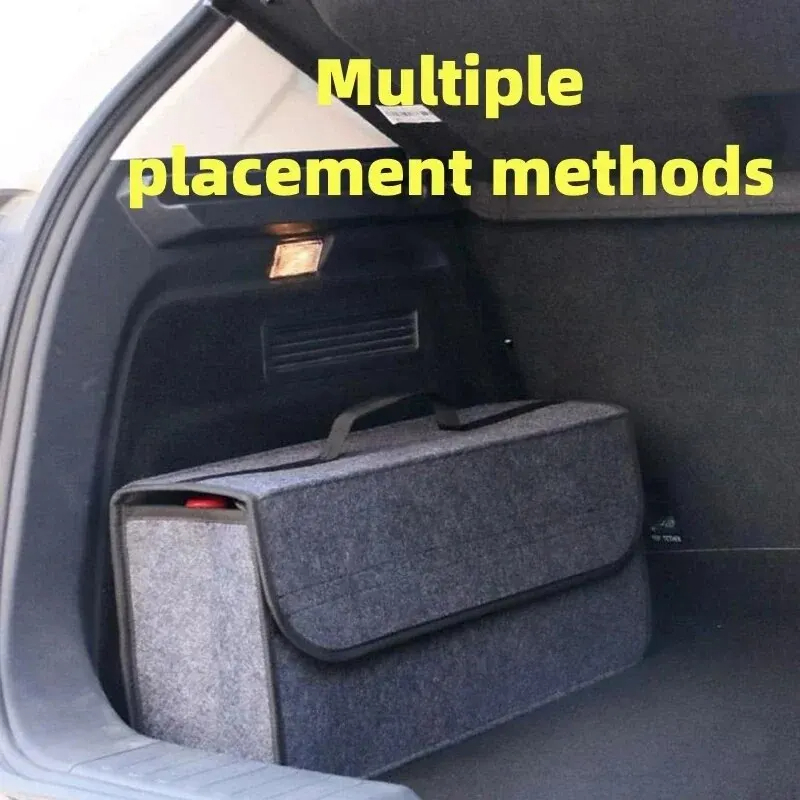 Car Trunk Storage Box Felt Fol - Car Trunk Organizer Foldable Storage Box 评论和价格