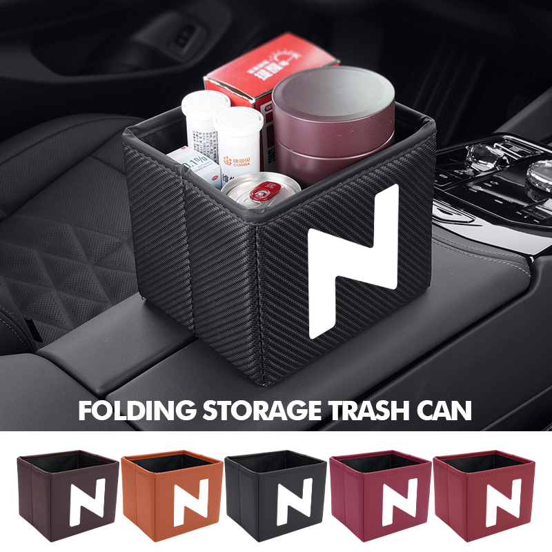 Car Trash Can Foldable Garbage - Waterproof Car Trash Can With Lid 评论和价格
