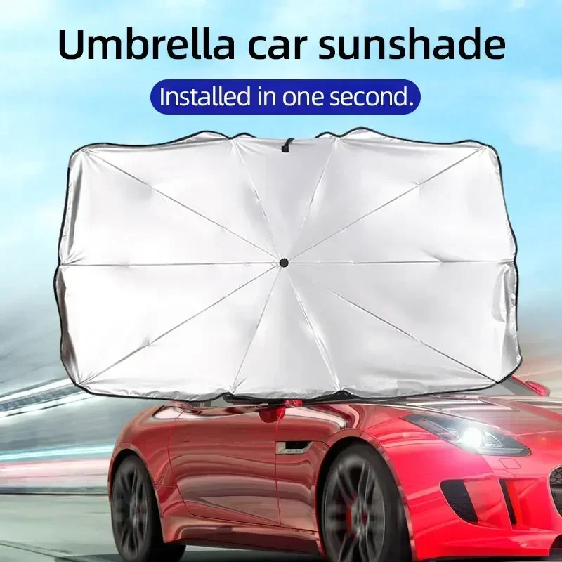 Foldable Car Windshield Sunsha - Car Sunshade Windshield Umbrella Foldable 评论和价格
