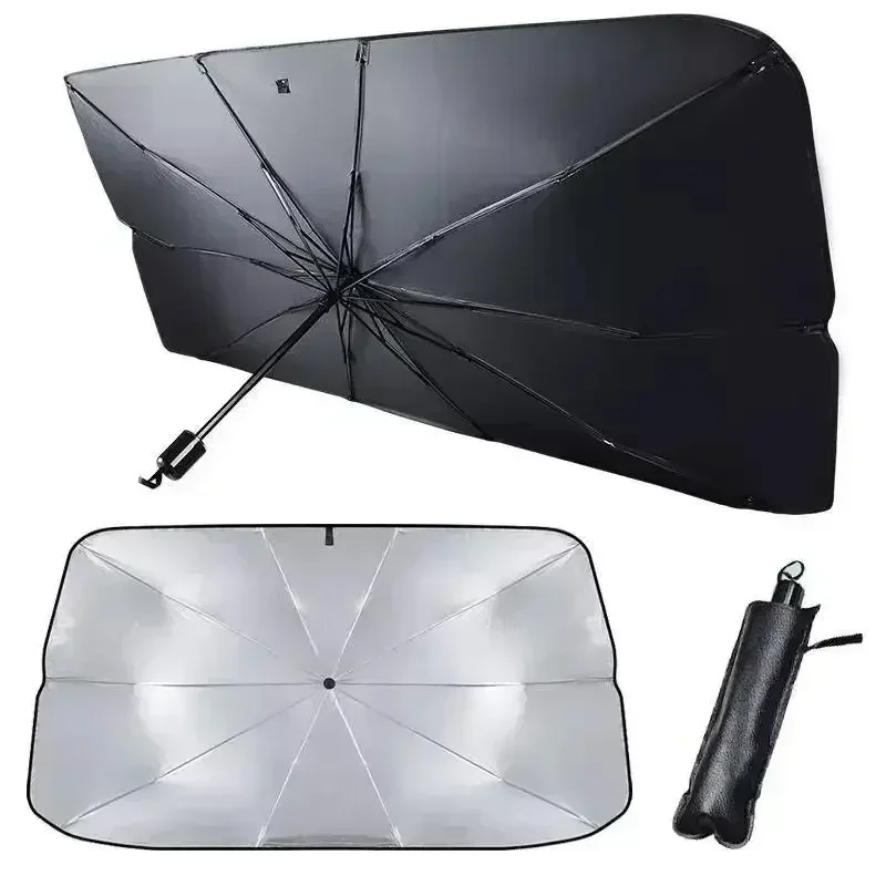 Car Foldable Front Windshield  - Car Sunshade Windshield Umbrella Foldable 评论和价格