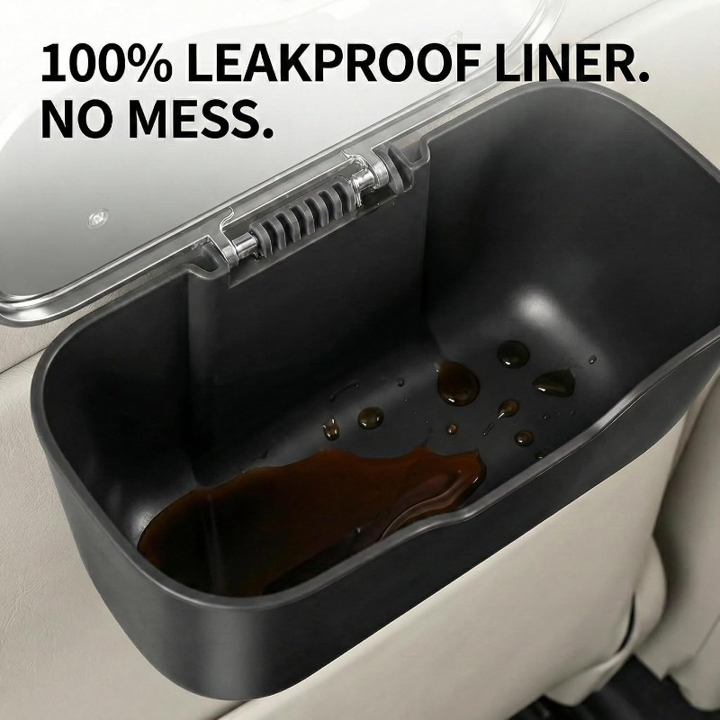 Car Trash Can with Lid  Leakpr - Waterproof Car Trash Can With Lid 评论和价格
