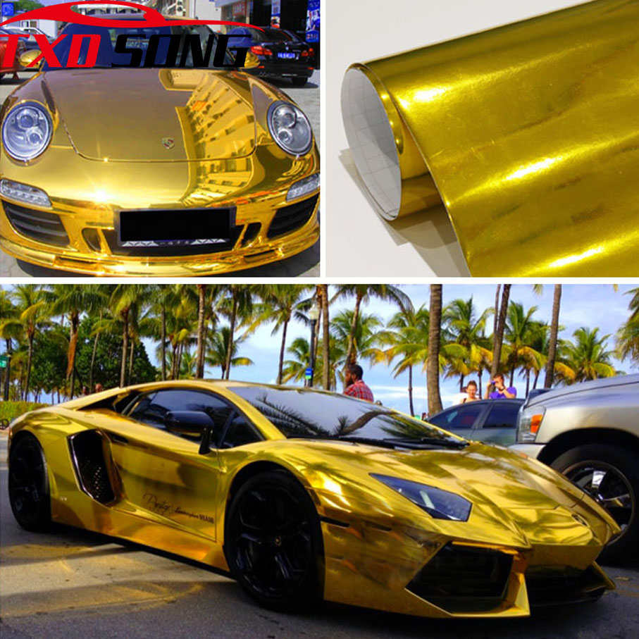 7 Sizes High Stretchable Gold  - Anti Glare Car Rearview Mirror Film 评论和价格