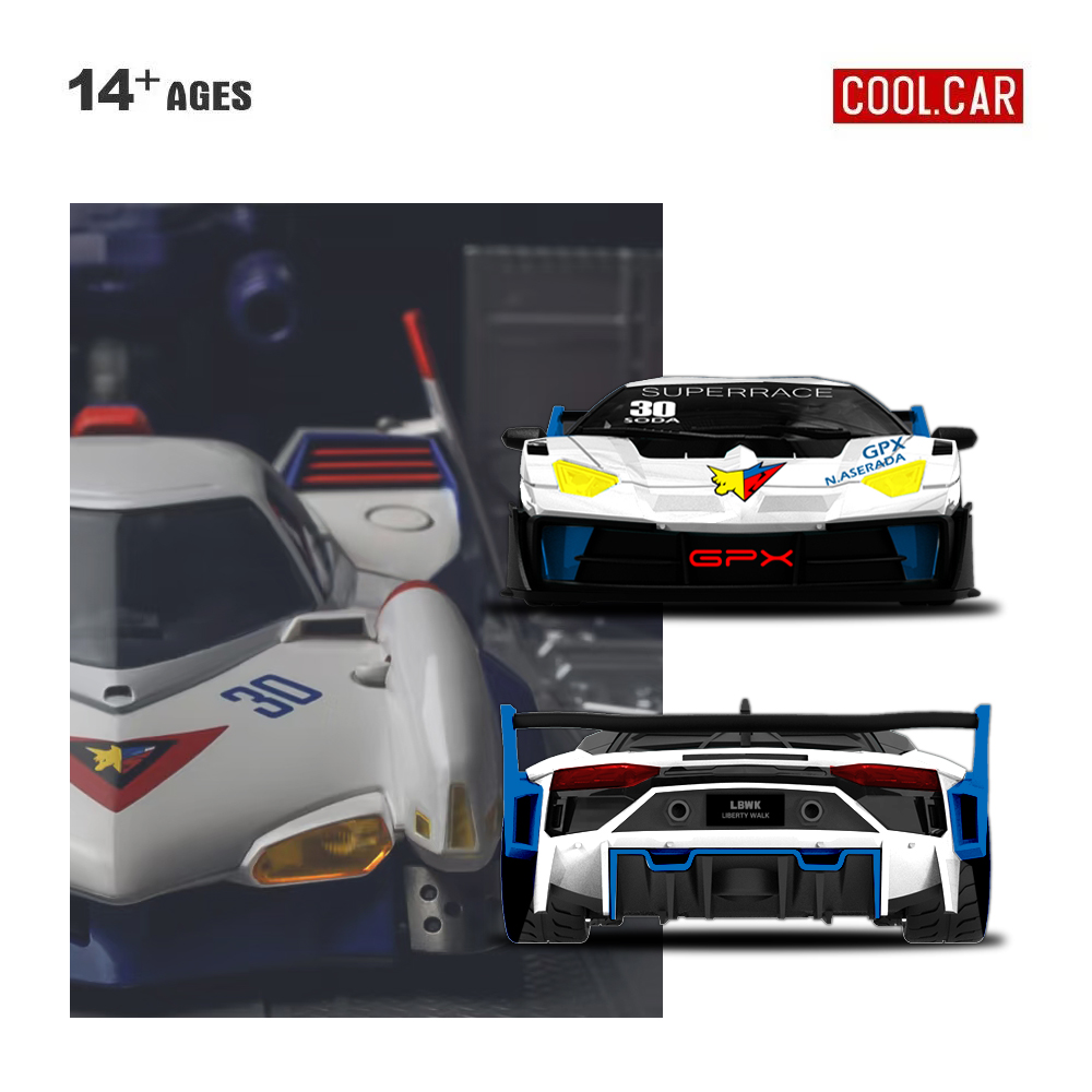 Cool Car 1:64 GTEVO Superrace  - Car Electronics 评论和价格