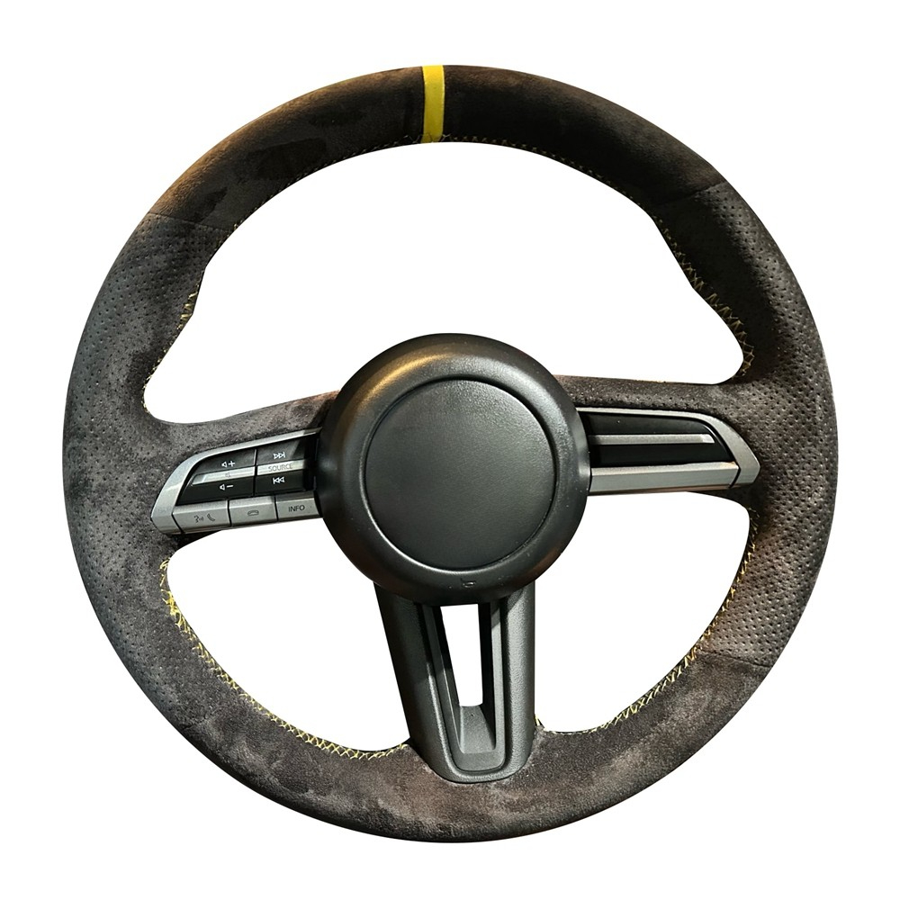 Car Steering Wheel Cover Wrap  - Car Steering Wheel Cover Anti Slip Breathable 评论和价格