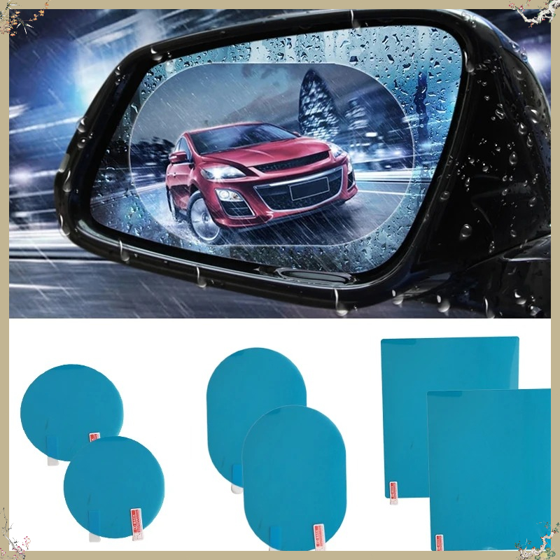 2Pcs Car Rearview Mirror Film  - Anti Glare Car Rearview Mirror Film 评论和价格