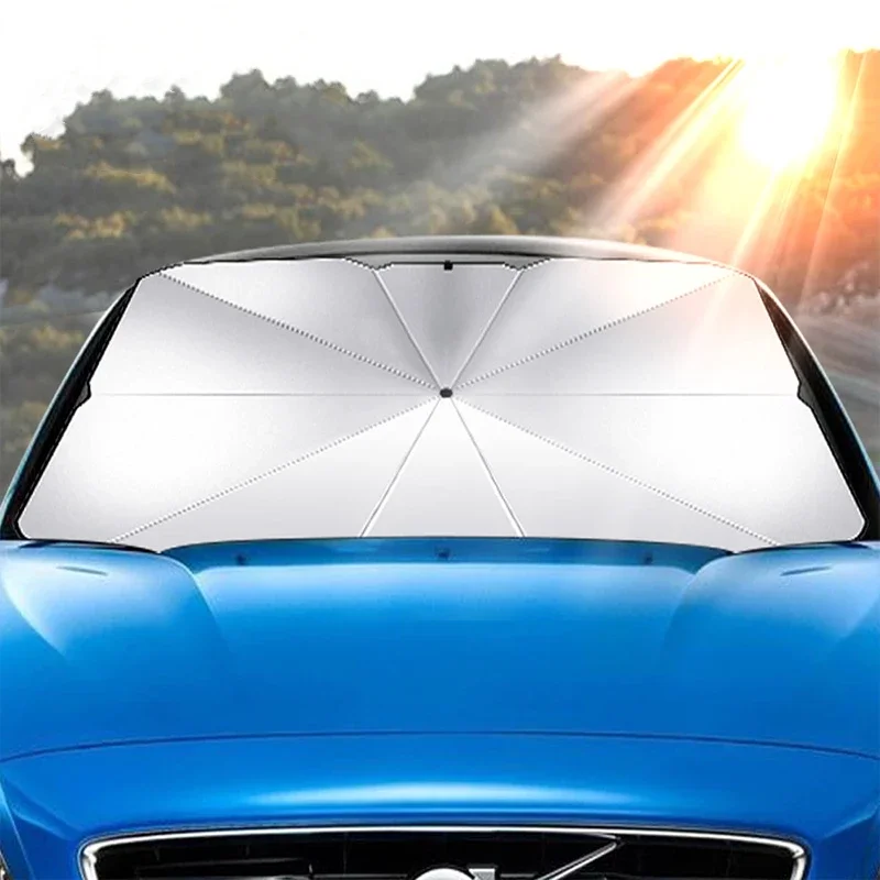 Car Windshield Sunshade, Umbre - Car Sunshade Windshield Umbrella Foldable 评论和价格