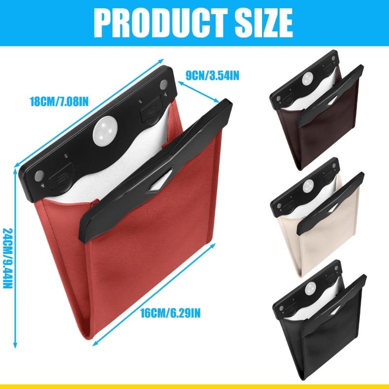 SZCH Car Front Litter Trash Ca - Waterproof Car Trash Can With Lid 评论和价格