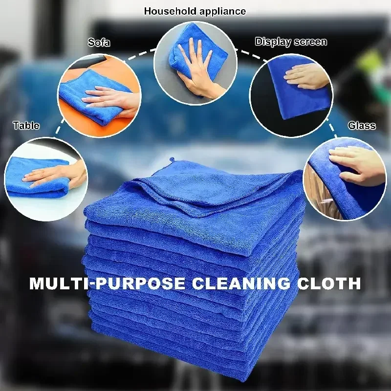 Microfiber Cleaning Cloths Lin - Microfiber Car Drying Towel Super Absorbent 评论和价格
