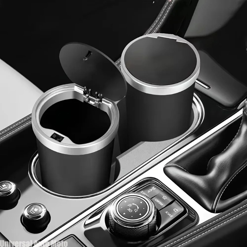 Mini ABS Car Trash Can Leakpro - Waterproof Car Trash Can With Lid 评论和价格