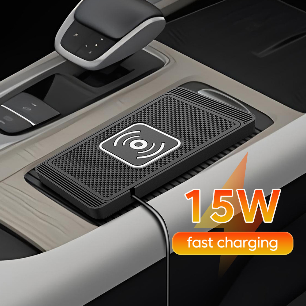 15w Wireless Charger Car Anti- - Wireless Car Charger Mount Fast Charging 评论和价格