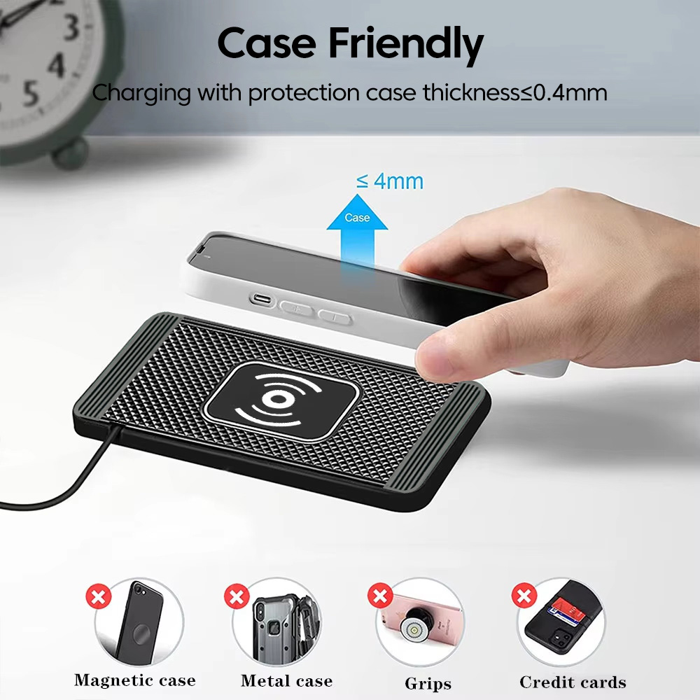 15w Wireless Charger Car Anti- - Wireless Car Charger Mount Fast Charging 评论和价格